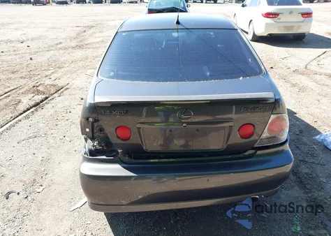 2003 Lexus Is 300 из США, поврежденный, VIN JTHBD192430074659